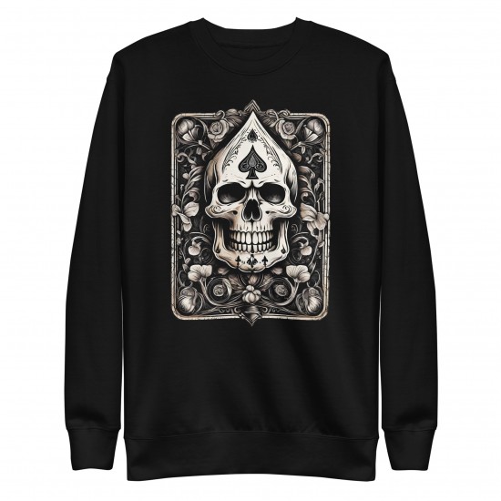 Buy a sweatshirt - the playing card of spades